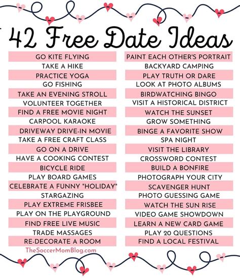 gratis date ideen|30 Totally Free Date Ideas to Spark Romance & Bring on the Fun